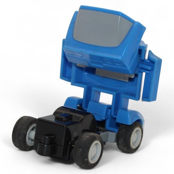 Vintage Transformers G1 Freeway 1985 Blue Mini Autobot Car/Robot Collectible Toy - Picture 7 of 9